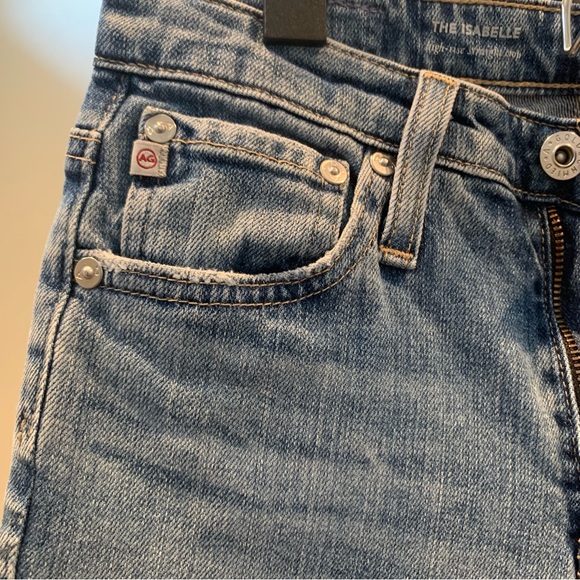 AG The Isabelle High-Rise Straight Crop Jeans - Picture 3 of 13